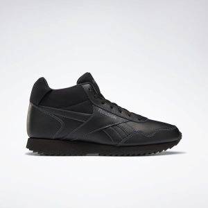 Reebok Royal Glide Mid Turnschuhe Herren - Schwarz/Weiß - DE 846-RJH